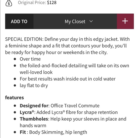 Lululemon Special Edition Speckle Define Jacket - Picture 2 of 6